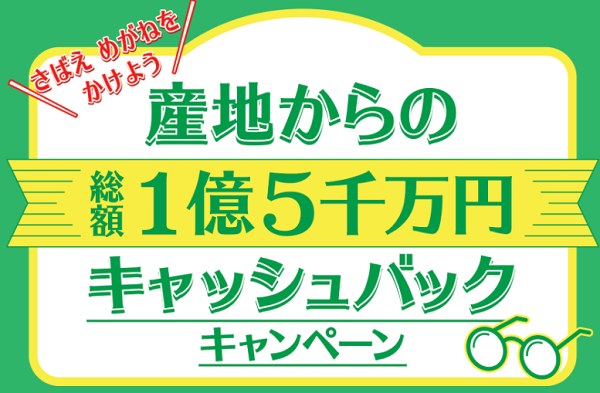 さばえ 眼鏡をかけようキャンペーン｜LINE Pay