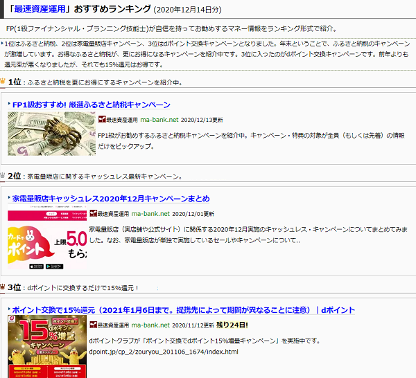 資産運用お勧めベスト10