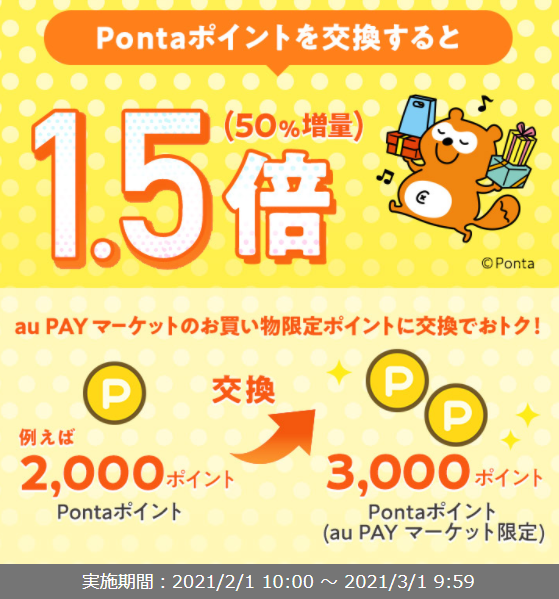 お得なポイント交換所｜au PAY マーケット－通販サイト