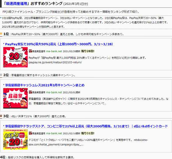 資産運用お勧めベスト10
