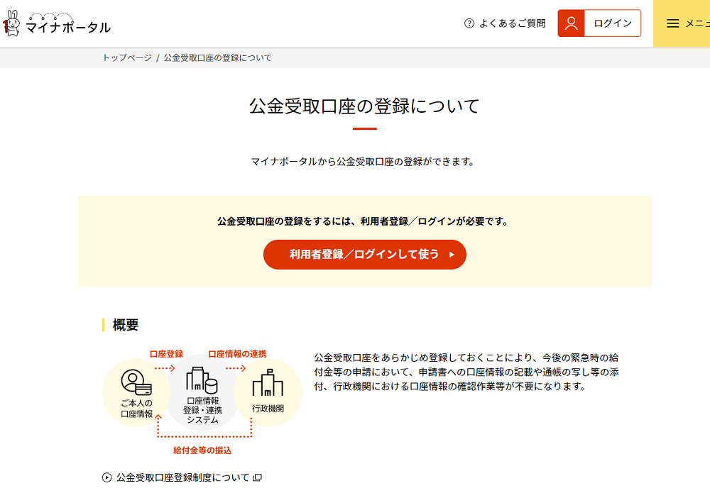 マイナポータル