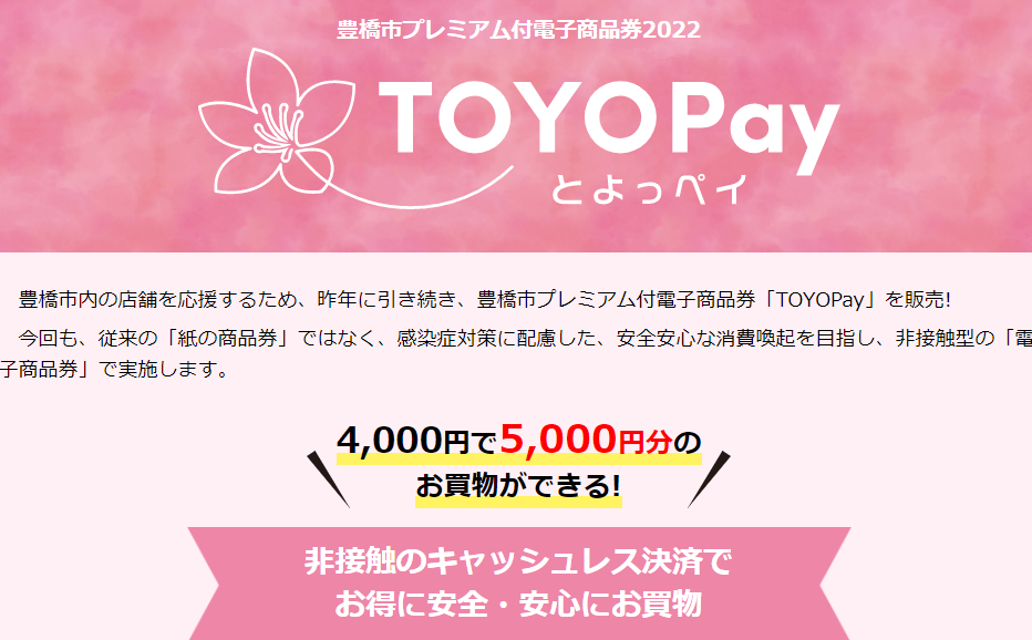 TOYOPay公式HP