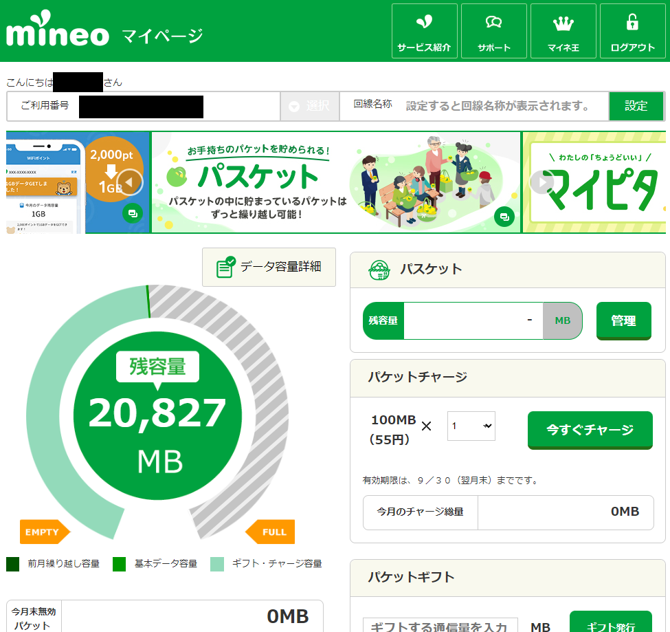 パケット放題プラス