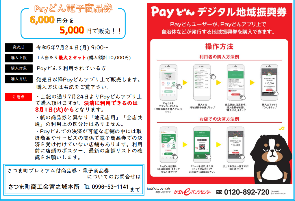 【7月24日更新・購入希望の方へ】「さつま町プレミアム付商品券」販売詳細及び購入方法について | さつま町商工会