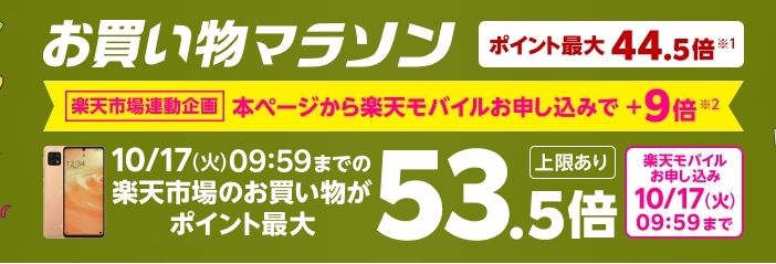 お買い物マラソン
