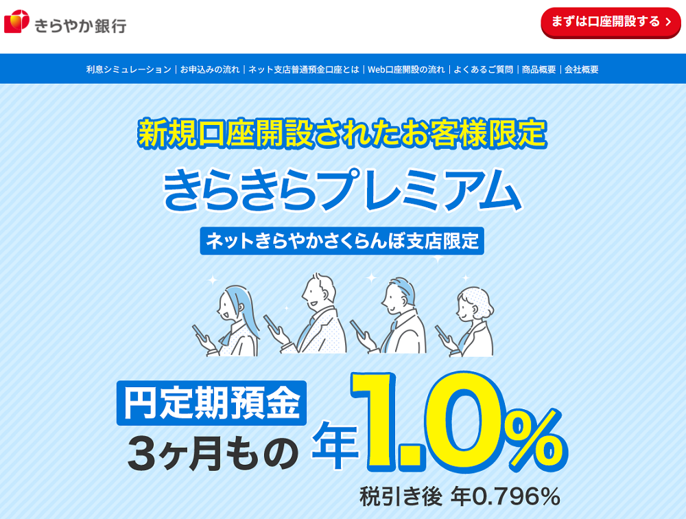 ネットきらやかさくらんぼ支店限定きらきらプレミアム｜きらやか銀行