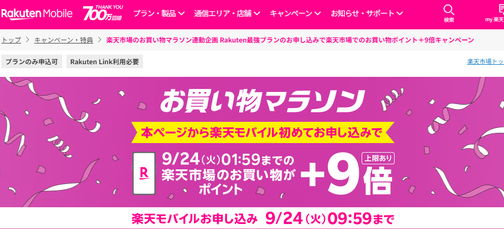 お買い物マラソン